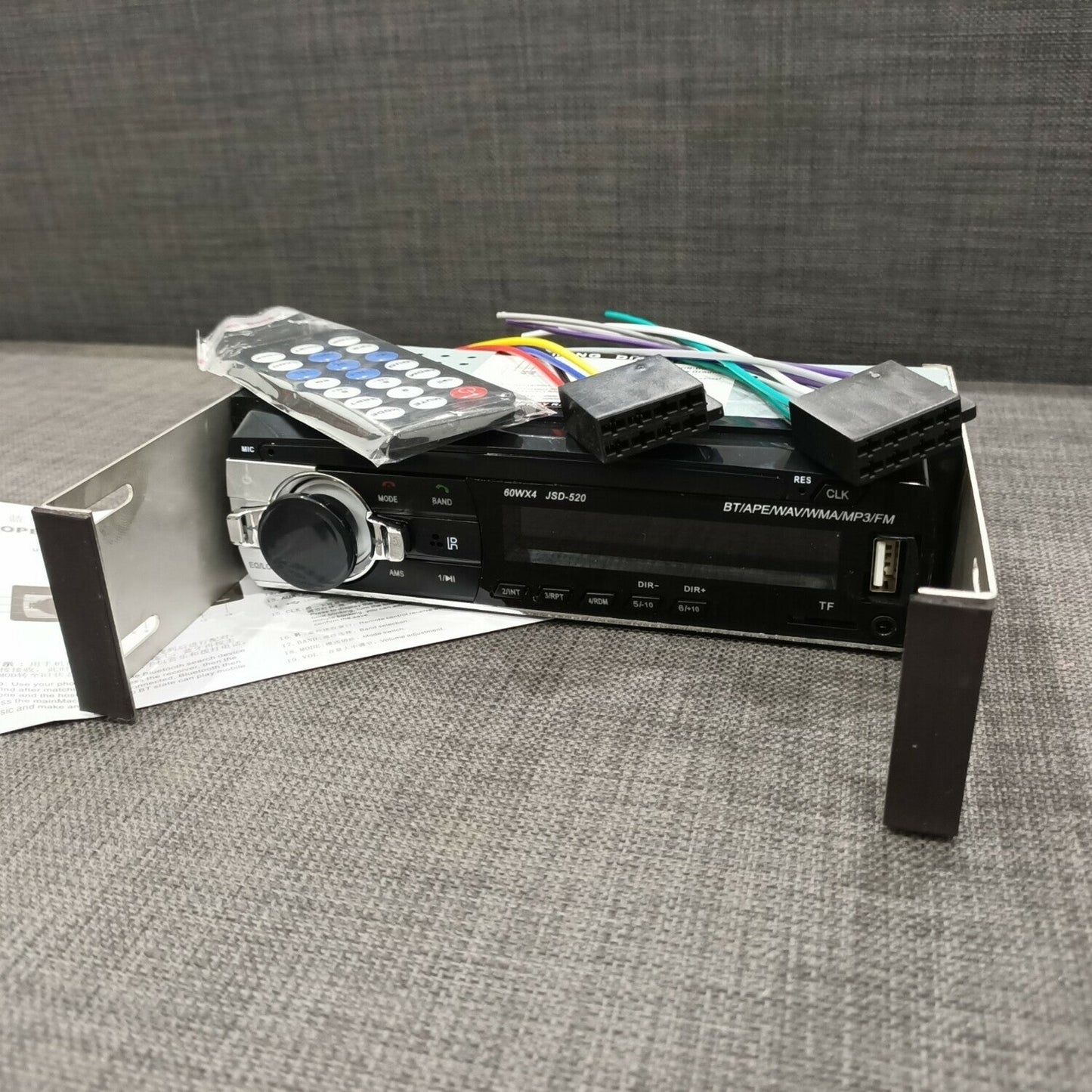 HOLDEN VL CALAIS & WALKINSHAW REPRO RADIO FACE - BRACKETS