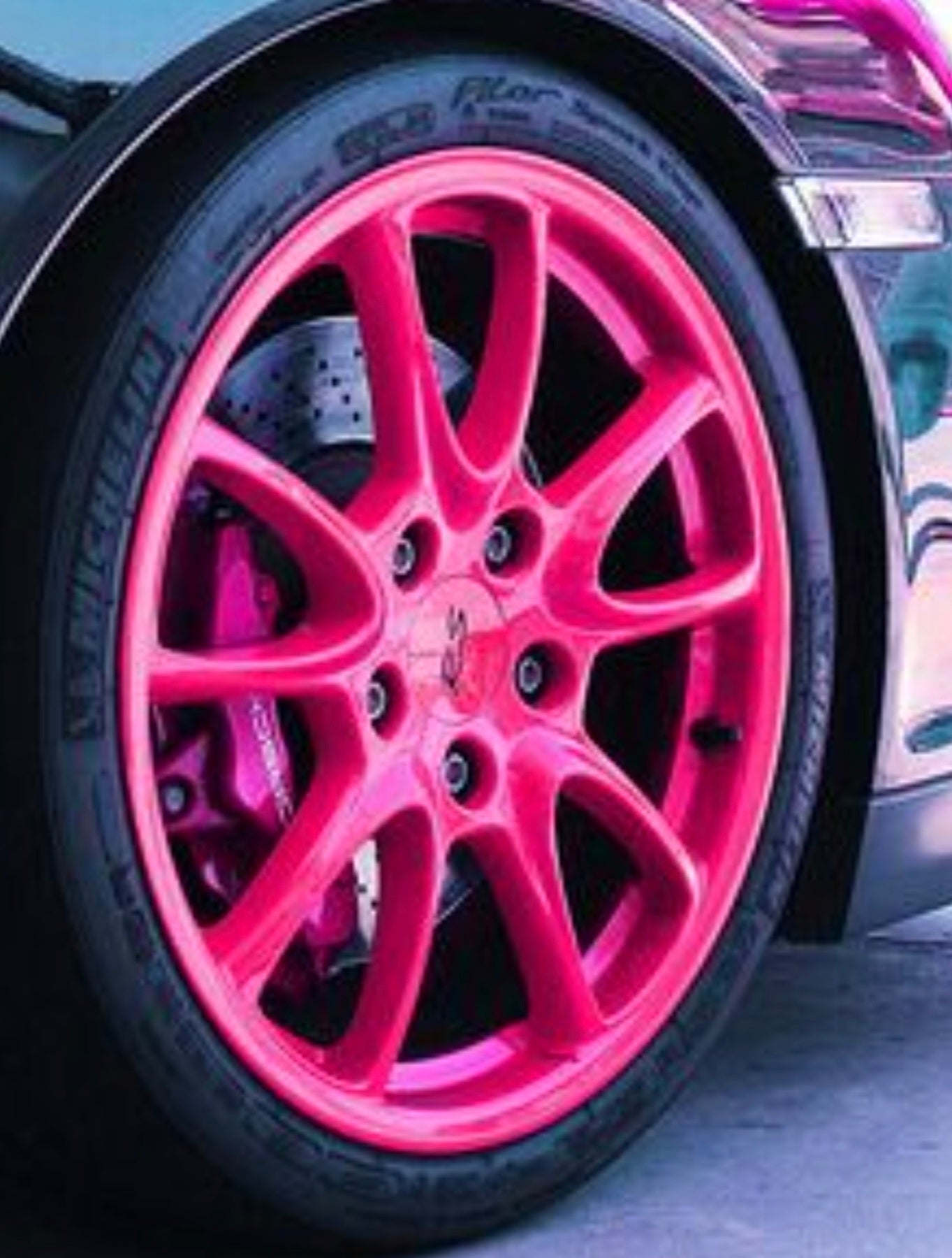 1L Spray Chief Fluro Pink Base Paint