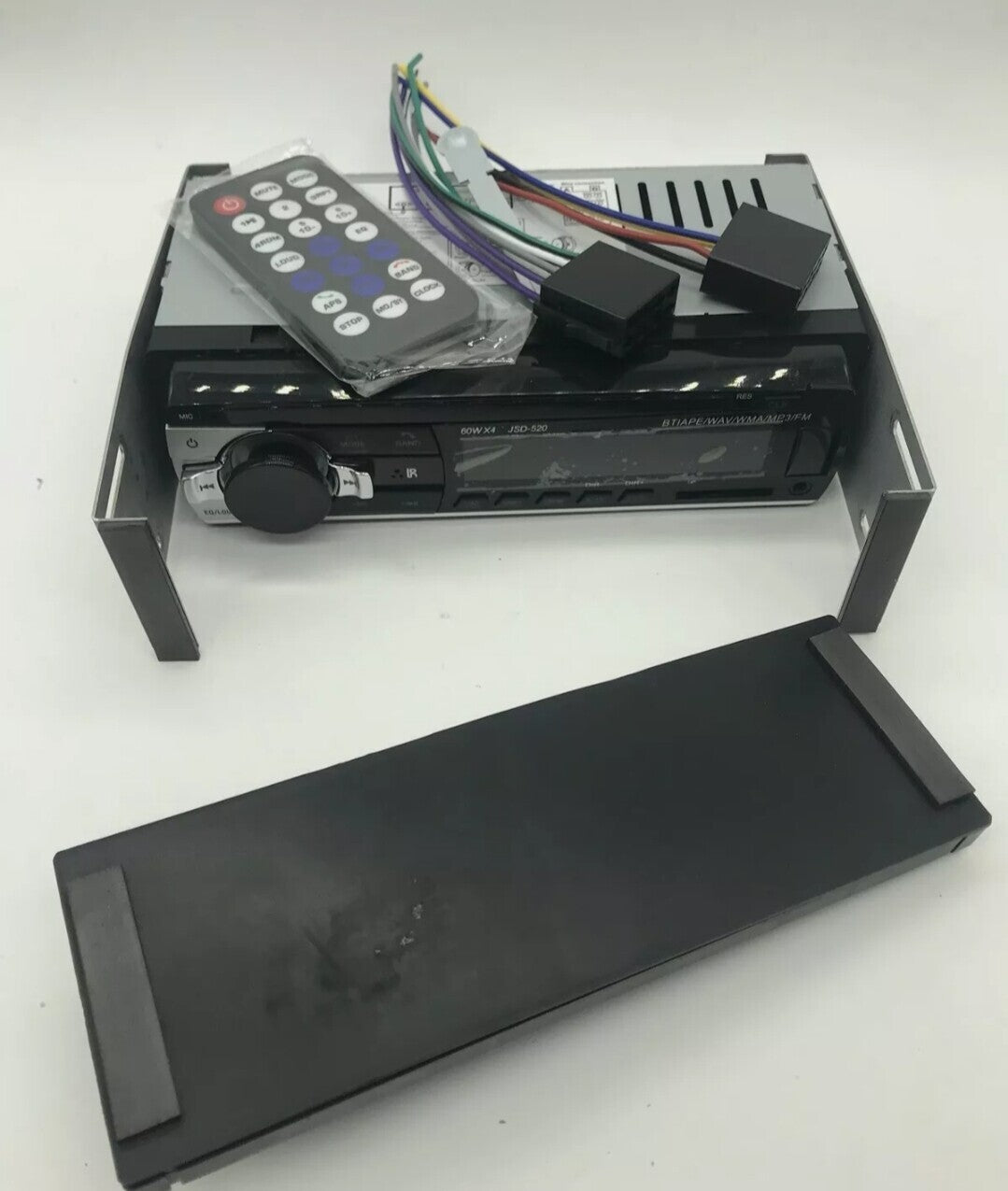 Holden VK Brock HDT Joystick Repro Radio Face with brackets - NO PLAYER