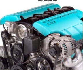 Engine heat paint - Teal