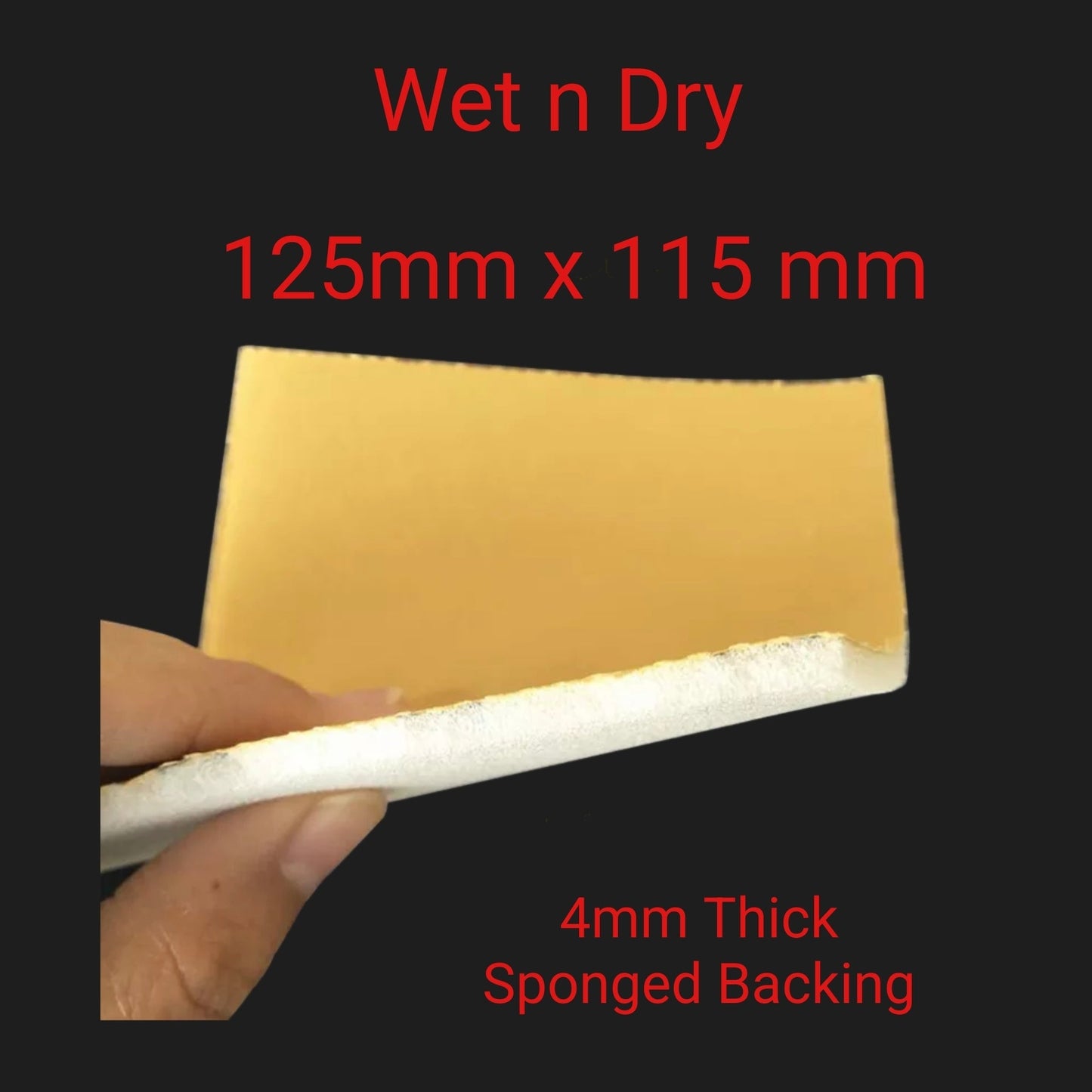 Wet & Dry Sponge sand paper Sheets