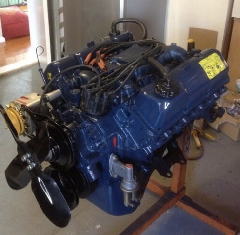 Ford Falcon XW XY GT engine heat paints