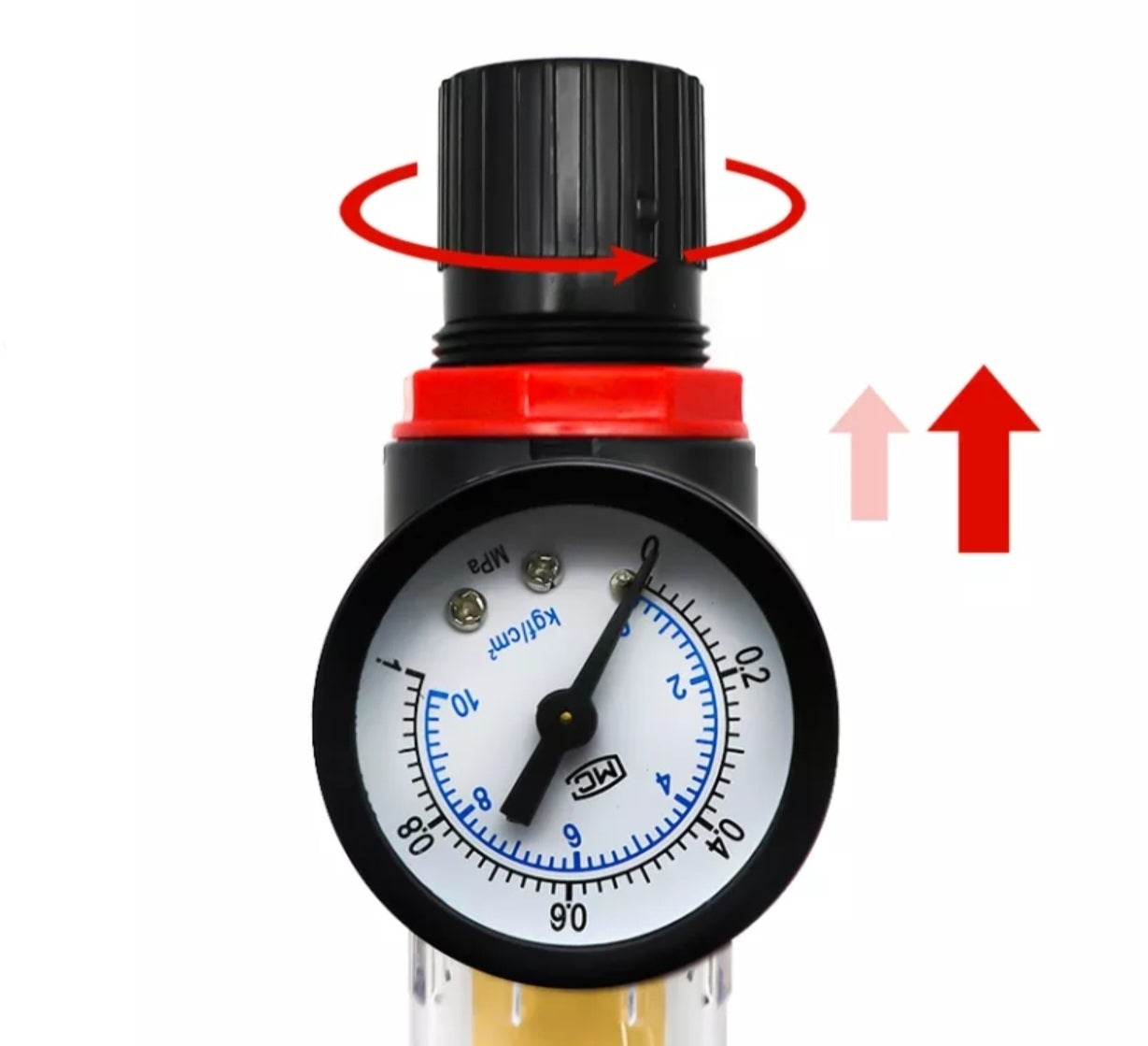 In-line Water - Air Filter seperator AFR2000 Compressor regulator