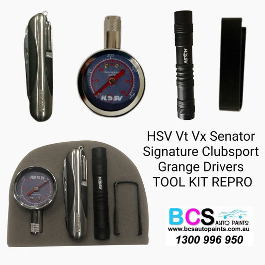 Holden HSV Vt Vx Senator Signature Clubsport Grange Drivers TOOL KIT REPRO