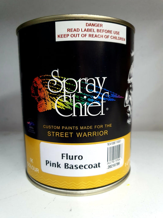 1L Spray Chief Fluro Pink Base Paint