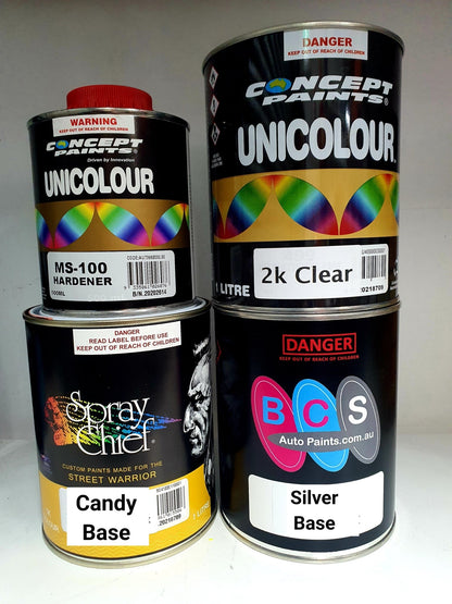 Spray Chief Candy Paint Kits 1 Litre