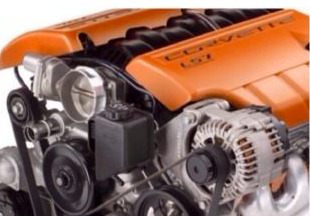 Engine heat paint - Orange
