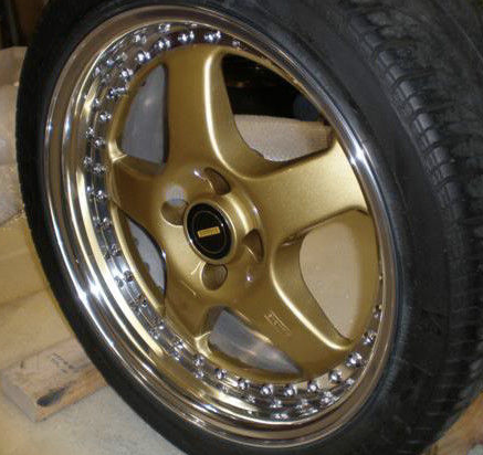 Simmons Gold Wheel Paint