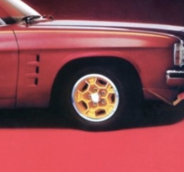 HX LE Monaro Honeycomb Gold Wheel Paint